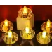 Набор декоративных LED-свечей No Brand Цветочек 12 шт (2104618454)