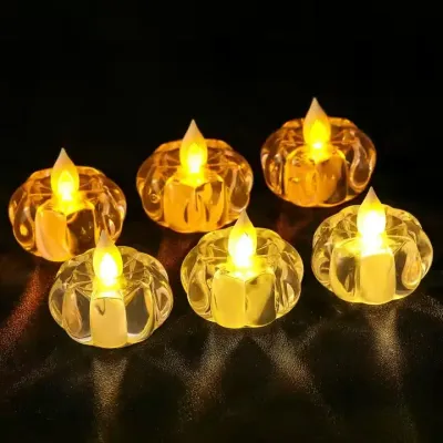 Набор декоративных LED-свечей No Brand Цветочек 12 шт (2104618454)