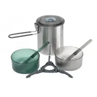 Казанок Fire Maple Antarcti Duo Cook Sett 1.6/0.45 л Сірий (1060-Duo) Казанок Fire Maple Antarcti Duo Cook Sett 1.6/0.45 л Сірий (1060-Duo)