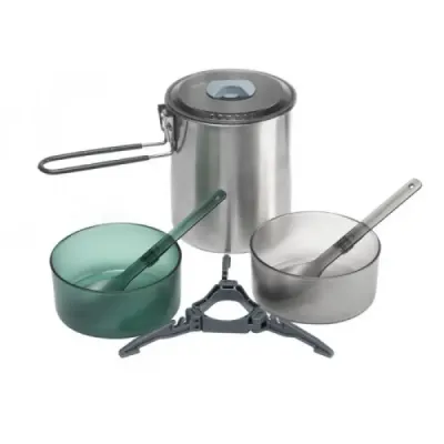 Казанок Fire Maple Antarcti Duo Cook Sett 1.6/0.45 л Сірий (1060-Duo) Казанок Fire Maple Antarcti Duo Cook Sett 1.6/0.45 л Сірий (1060-Duo)