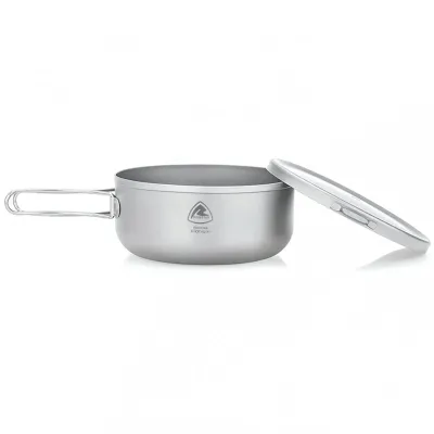 Казанок Robens Ori Titanium Pot with Plate Lid 0,8 л Сірий (1046-690339) Казанок Robens Ori Titanium Pot with Plate Lid 0,8 л Сірий (1046-690339)