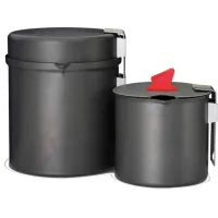 Набір казанків Primus Trek Pot SET 1/0,6 л Чорний (1046-741420) Набір казанків Primus Trek Pot SET 1/0,6 л Чорний (1046-741420)
