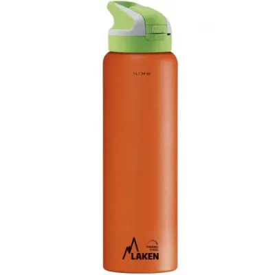 Термопляшка Laken Summit Thermo Bottle 1 л Orange (1004-TS10O) Термопляшка Laken Summit Thermo Bottle 1 л Orange (1004-TS10O)