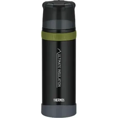 Термос Thermos Mountain с двойной пробкой 500 мл Черный (1099-150073)