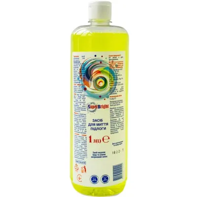 Средство для мытья пола Super Bright НПП 1 л (90693081) Средство для мытья пола Super Bright НПП 1 л (90693081)