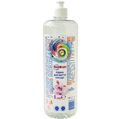 Рідина для миття посуду Super Bright 1 л (90074735)