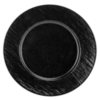 Набір тарілок Sabefet Black veil 27 см Чорний AL239932