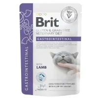 Вологий корм Brit GF VD Gastrointestinal для кішок з ягнятком 85 г (101114_1) (16179) Вологий корм Brit GF VD Gastrointestinal для кішок з ягнятком 85 г (101114_1) (16179)