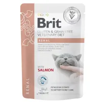 Вологий корм Brit GF VD Renal для кішок з лососем 85 г (101113_1) (16181) Вологий корм Brit GF VD Renal для кішок з лососем 85 г (101113_1) (16181)