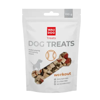Ласощі для собак Collar WAUDOG Treats Кольорові курячі суші 100 г (15609)