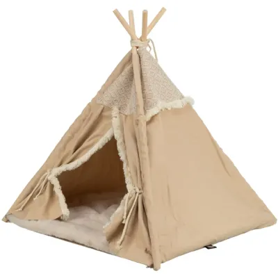 Будиночок для собак Trixie Boho 55х65х55 см Бежевий (38211) (15855)