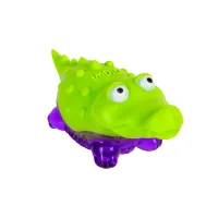 Игрушка для собак Collar GiGwi Suppa Puppa Крокодильчик с пищалкой резина 9 см Разноцветный (Collar75007) (15508)