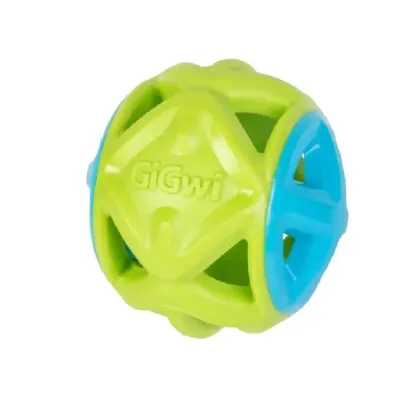 Игрушка для собак Collar Мяч GiGwi Basic EDGE резина 9 см Зелено-голубой (Collar2349) (15529)