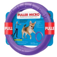 Іграшка для собак Collar PULLER Micro тренувальний снаряд 2 шт 12,5 см Фіолетовий (Collar6489) (15851)