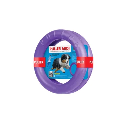 Игрушка для собак Collar PULLER Midi кольцо 2 шт 19,5 см Фиолетовый (Collar6488) (15852)