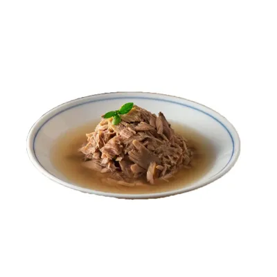 Вологий додатковий корм для котів Cherie Natural Kitty Broth Series Тунець у бульйоні 80 г (CHT21044)