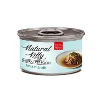 Вологий додатковий корм для котів Cherie Natural Kitty Broth Series Тунець у бульйоні 80 г (CHT21044)