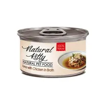 Влажный корм для кошек Cherie Natural Kitty Broth Series Тунец с курицей 80 г (CHT21046) Влажный корм для кошек Cherie Natural Kitty Broth Series Тунец с курицей 80 г (CHT21046)