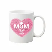 Чашка Vivay Mom you are the queen 330 мл 330 мл Белый (hub_zmaefk) Чашка Vivay Mom you are the queen 330 мл 330 мл Белый (hub_zmaefk)