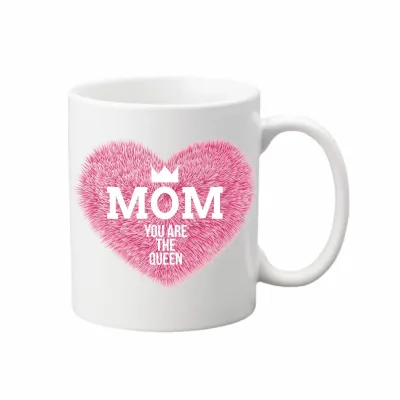 Чашка Vivay Mom you are the queen 330 мл 330 мл Білий (hub_zmaefk) Чашка Vivay Mom you are the queen 330 мл 330 мл Білий (hub_zmaefk)