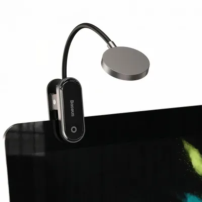 Лампа настольная аккумуляторная BASEUS DGRAD-0G Black Silver Лампа настольная аккумуляторная BASEUS DGRAD-0G Black Silver