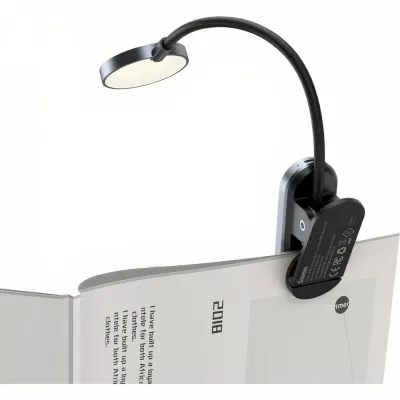 Лампа настольная аккумуляторная BASEUS DGRAD-0G Black Silver Лампа настольная аккумуляторная BASEUS DGRAD-0G Black Silver