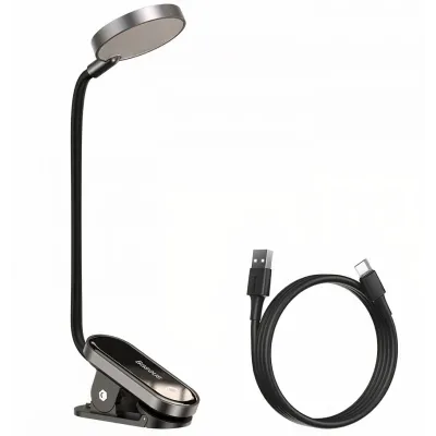 Лампа настольная аккумуляторная BASEUS DGRAD-0G Black Silver