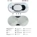Робот для мойки окон без бака для воды Inspire IQ cleaner HCR-01 Белый