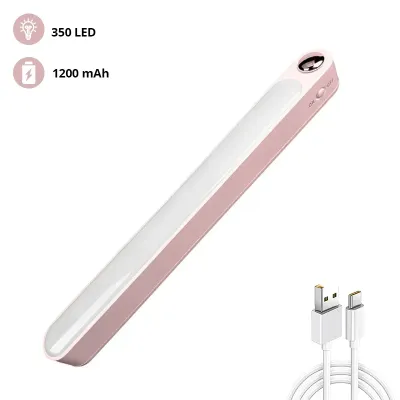 Світлодіодний нічник з акумулятором Inspire K620 3.5Вт 6000К USB 5V Рожево-білий