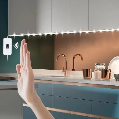 Светодиодная лента с датчиком движения Inspire LED USB 5V 4W 6000К холодный 1m 60led Белый