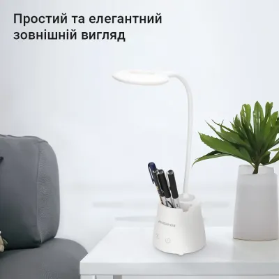 Настільна лампа Weidasi WD-6041 1200mAh 16smd 3W 198lm White Настільна лампа Weidasi WD-6041 1200mAh 16smd 3W 198lm White