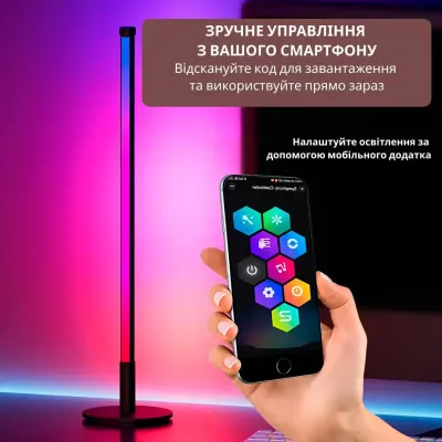Світлодіодний нічник Inspire X21002-A Black Світлодіодний нічник Inspire X21002-A Black