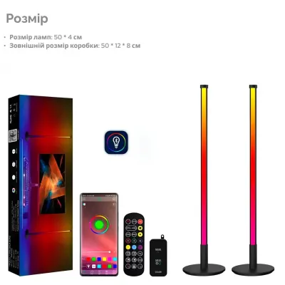 Світлодіодний нічник Inspire X21002-A Black Світлодіодний нічник Inspire X21002-A Black