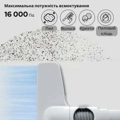 Акумуляторний пилосос Xiaomi Lydsto H3 White Акумуляторний пилосос Xiaomi Lydsto H3 White