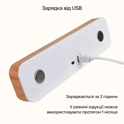 Світильник нічник з акумулятором та датчиком руху Inspire FN-2 4W 4000К 5V USB Світильник нічник з акумулятором та датчиком руху Inspire FN-2 4W 4000К 5V USB