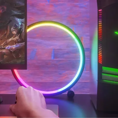 Настольная лампа ночник Inspire RGB SAL-052 10W 46led Bluetooth Черный Настольная лампа ночник Inspire RGB SAL-052 10W 46led Bluetooth Черный