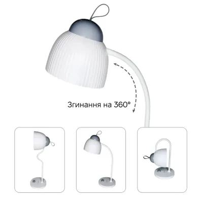 Настольная лампа Weidasi WD-6075 5W 371lm USB 5V White Настольная лампа Weidasi WD-6075 5W 371lm USB 5V White