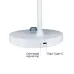 Настольная лампа Weidasi WD-6075 5W 371lm USB 5V White Настольная лампа Weidasi WD-6075 5W 371lm USB 5V White