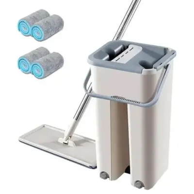Швабра з відром Scratch Cleaning Mop автоматичне віджимання (2104618474)