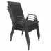 Комплект садових мебелів GardenLine Verona-4 5 предметів Black (TIH3377)