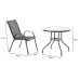 Комплект садових мебелів GardenLine Verona-4 5 предметів Black (TIH3377)