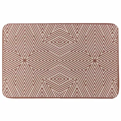 Вологопоглинаючий килимок Sticker Wall 40х60 см Коричнево-білий (SW-00002554) Вологопоглинаючий килимок Sticker Wall 40х60 см Коричнево-білий (SW-00002554)