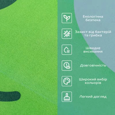 Вологопоглинаючий килимок Sticker Wall Жабка 40х60 см Зелений (SW-00002560) Вологопоглинаючий килимок Sticker Wall Жабка 40х60 см Зелений (SW-00002560)