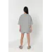 Вафельна піжама Perfect Female Сірий L (184PJ-4ShS-gr)