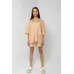 Вафельная пижама Perfect Female Бежевый XS (184PJ-4ShS-bg)