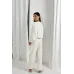 Піжама з плюшу Perfect Female Молочний XS (185PJ-33JaP-mi)