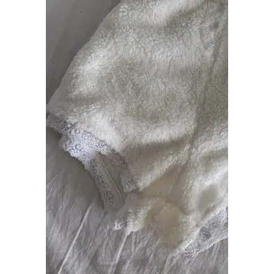 Махрова піжама Perfect Female Молочний XS (191PJ-39SS-mi)