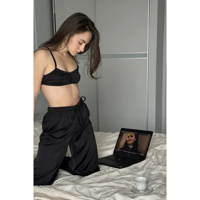 Піжама із шовку paris Perfect Female Чорний L (192PJ-20SP-bl) Піжама із шовку paris Perfect Female Чорний L (192PJ-20SP-bl)