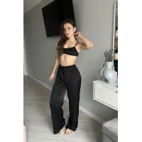 Піжама із шовку paris Perfect Female Чорний L (192PJ-20SP-bl) Піжама із шовку paris Perfect Female Чорний L (192PJ-20SP-bl)