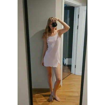Комбінація із трансферлі Perfect Female Рожевий M (189-NI36-pi)